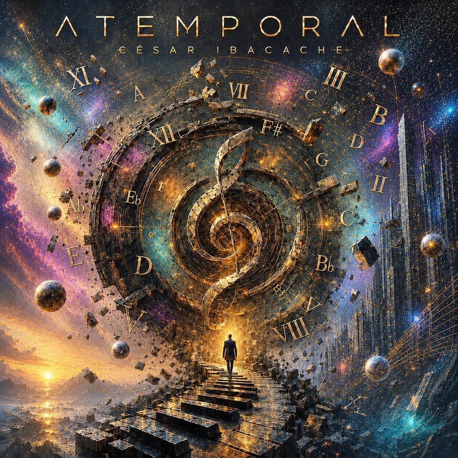 Portada del álbum Atemporal de César Ibacache